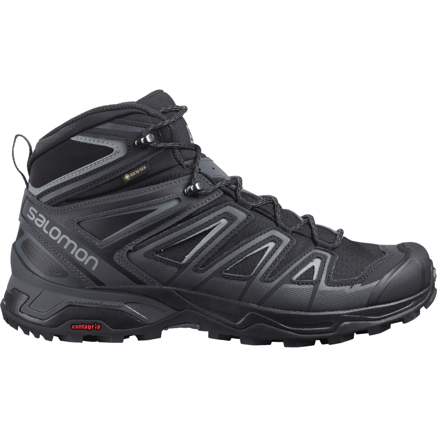 Men's Hiking Boots X Ultra 3 Mid Gore-Tex Black-India Ink-Monument