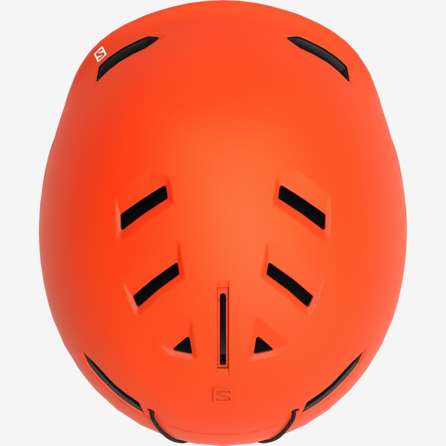 Junior-Kids' Helmet Husk Jr Neon Neon Orange