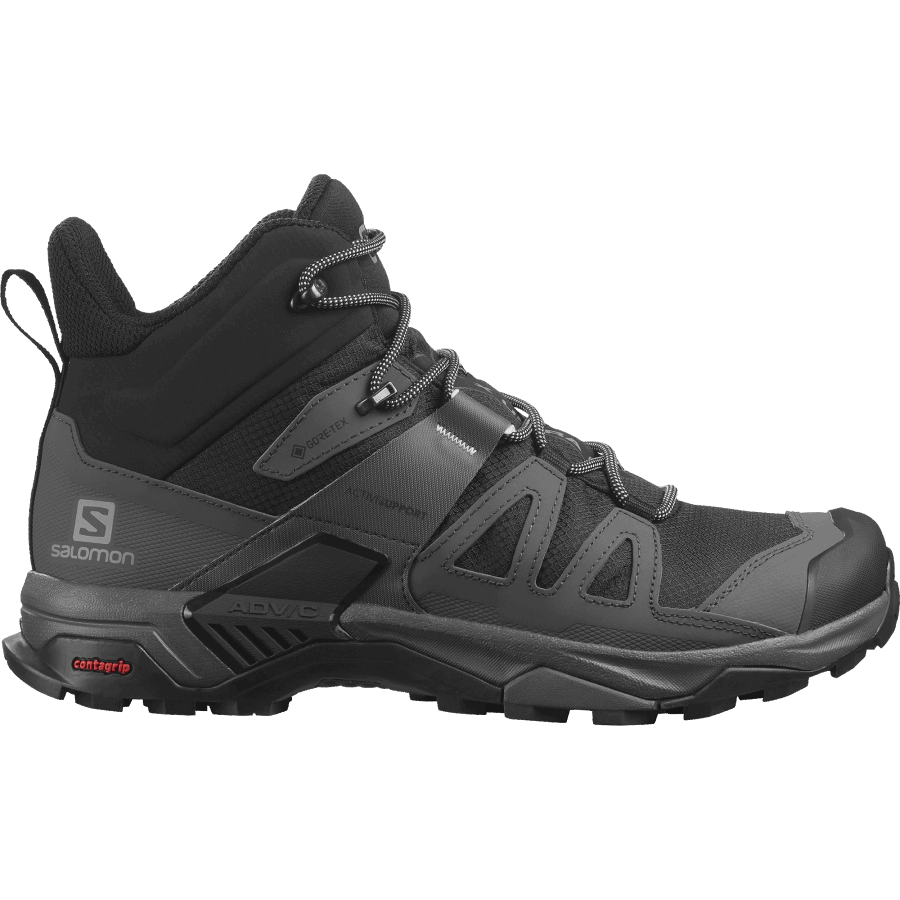 Men's Hiking Boots X Ultra 4 Mid Gore-Tex Black-Magnet-Pearl Blue