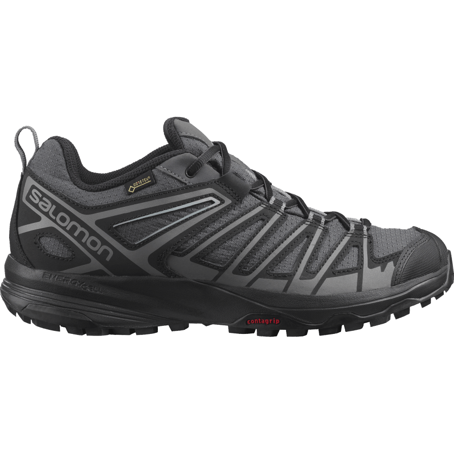 Men's Hiking Shoes X Crest Gore-Tex Magnet-Black-Quiet Shade
