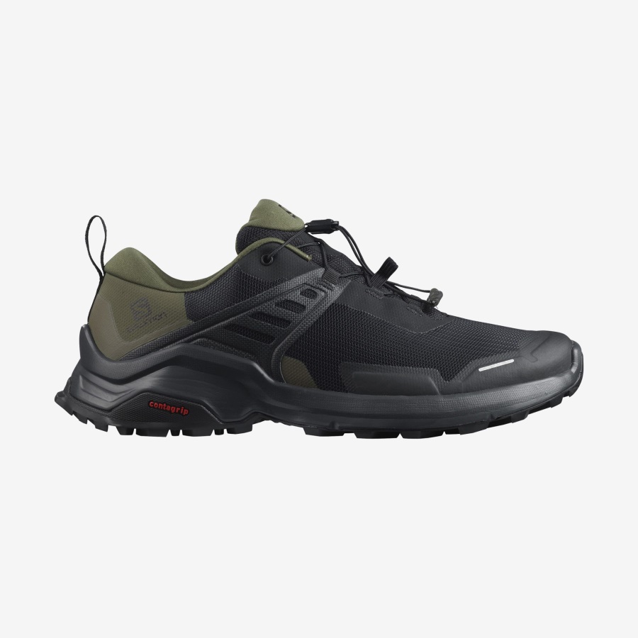 Men's Hiking Shoes X Raise Black-Grape Leaf-Phantom