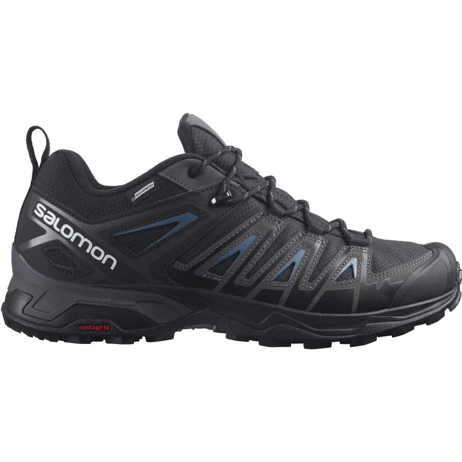 Men's Hiking Shoes X Ultra Pioneer Climasalomon™ Waterproof Bluesteel