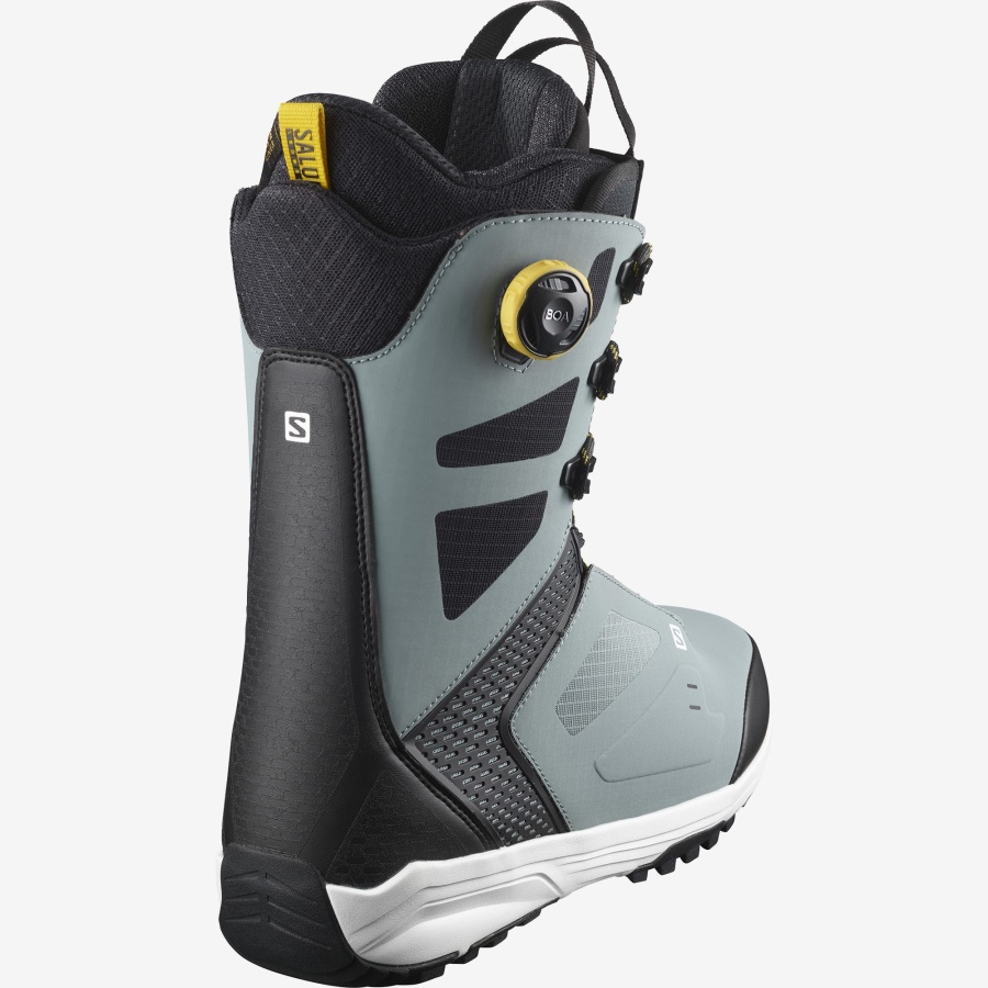 Men's Snowboard Boots Dialogue Lace Sj Boa Trooper-Black-White