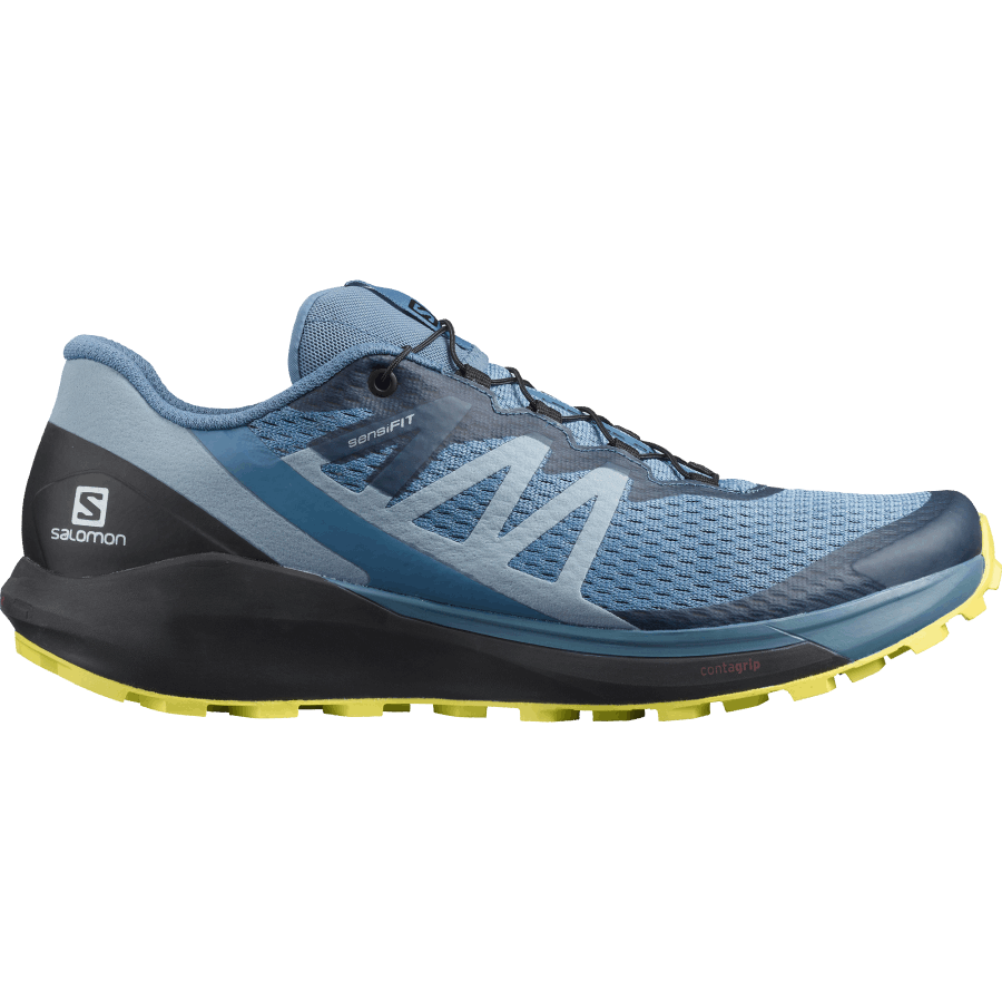 Men's Trail Running Shoes Sense Ride 4 Blue-Black-Evening Primrose