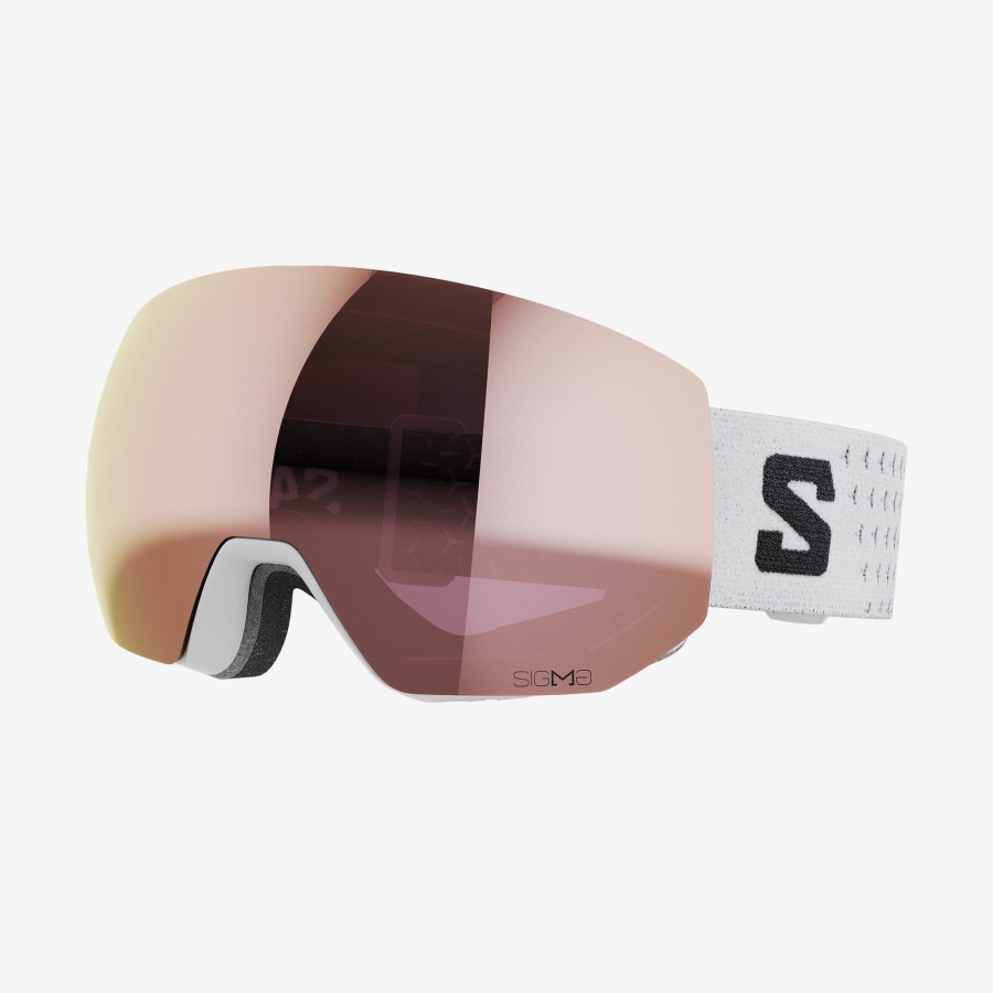 Unisex Goggles White Radium Pro Sigma