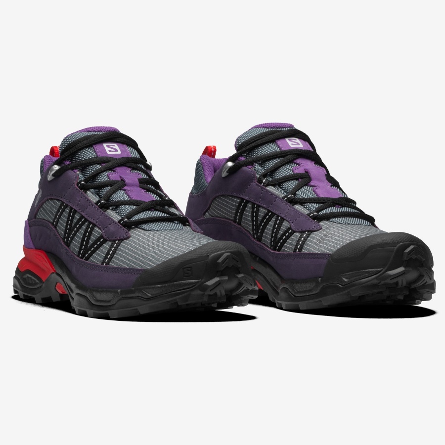 Unisex Sportstyle Shoes Shelter Low Leather Weather-Grape-Goji Berry