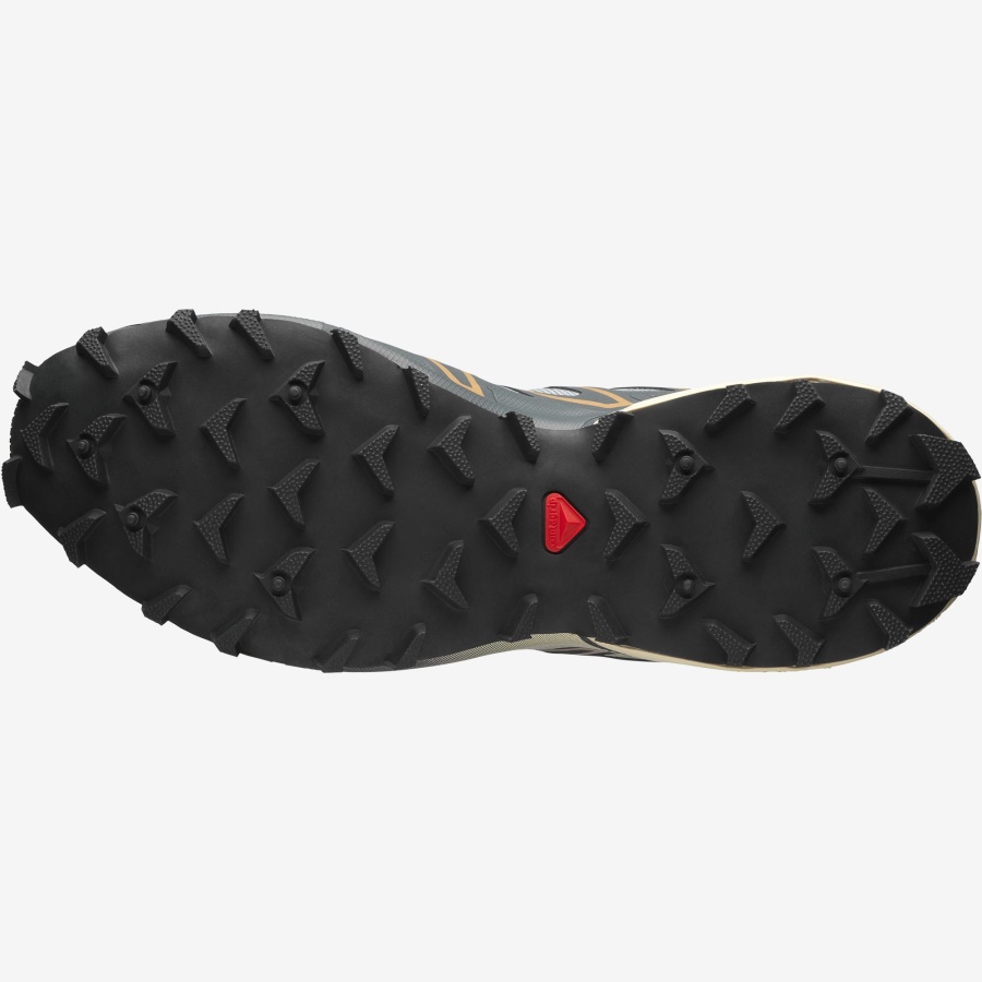 Unisex Sportstyle Shoes Speedcross 3 Quarry-Ebony-Bleached Sand