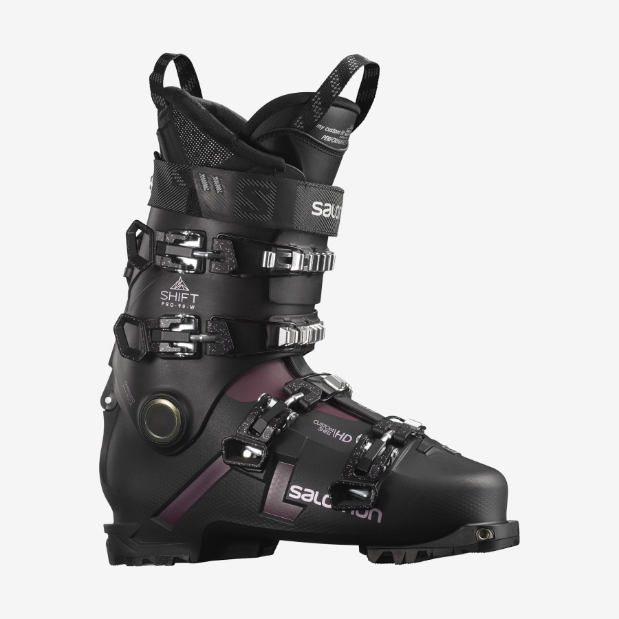 Women's Freeride Boots Shift Pro 90 At Black-Burgendy