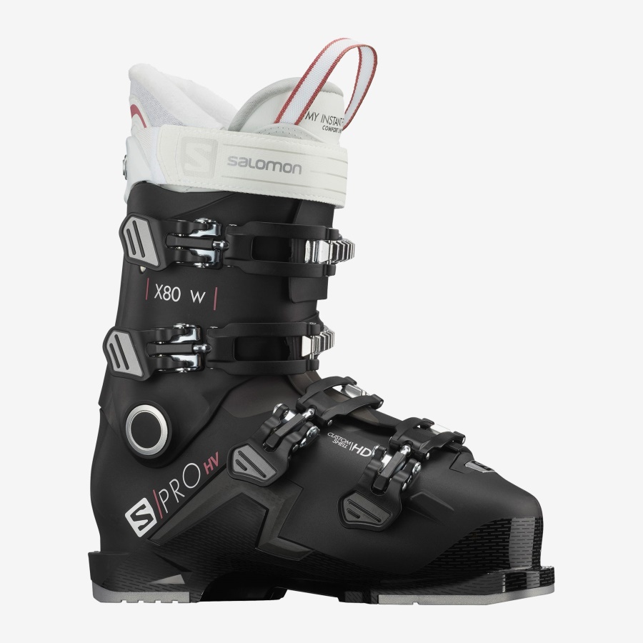 Women's On-Piste Boots S/Pro Hv X80 Black-Belluga-Garnet Pink