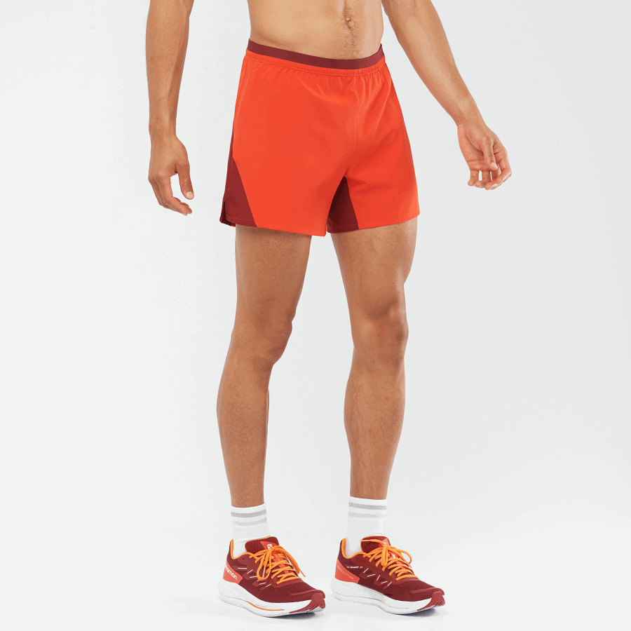 Men's Shorts Cross 5'' Fiery Red-Cabernet