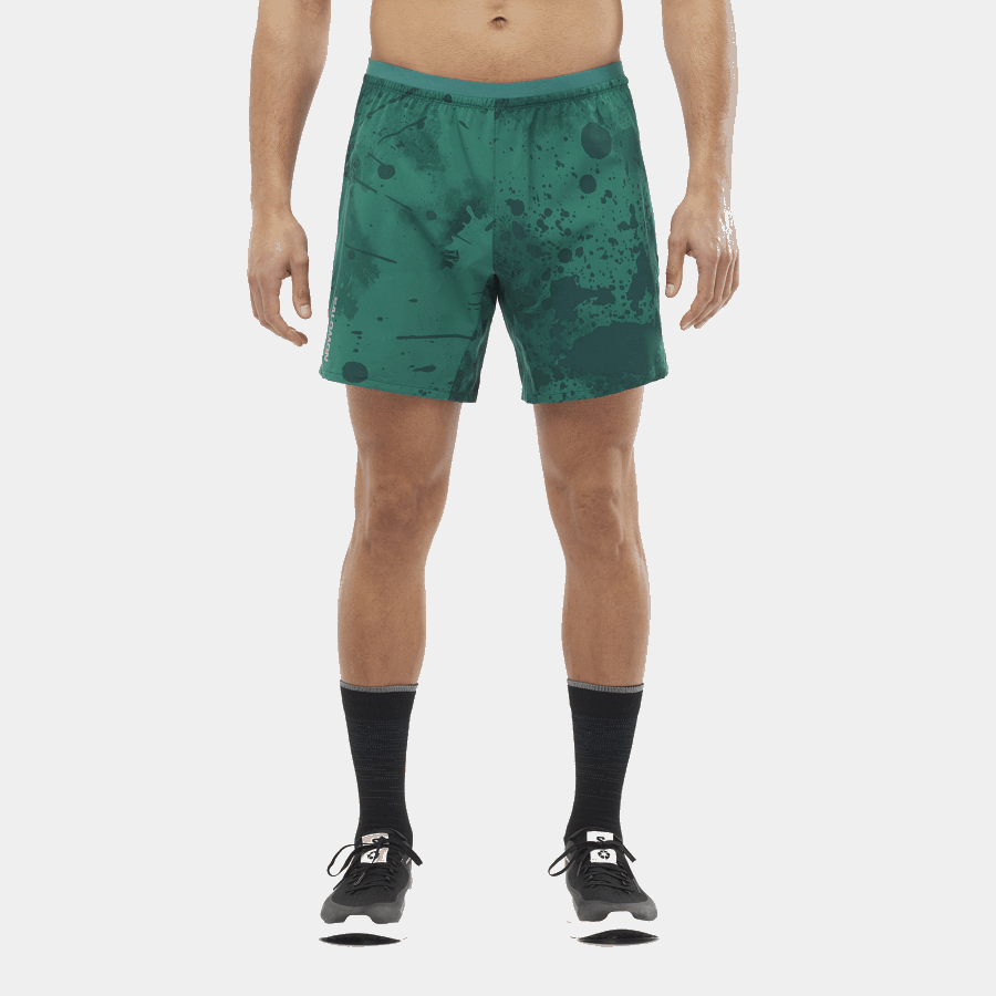 Men's Shorts Cross 7'' No Liner Pacific-Ao-Ponderosa Pine